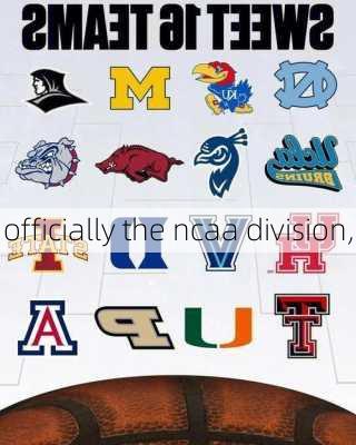 officially the ncaa division,