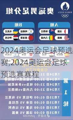 2024奥运会足球预选赛,2024奥运会足球预选赛赛程