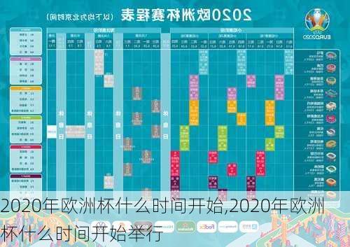 2020年欧洲杯什么时间开始,2020年欧洲杯什么时间开始举行